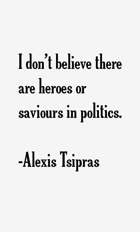 Alexis Tsipras Quotes