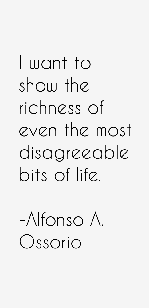 Alfonso A. Ossorio Quotes