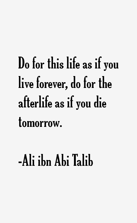 Ali ibn Abi Talib Quotes