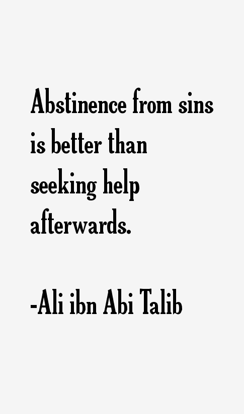 Ali ibn Abi Talib Quotes