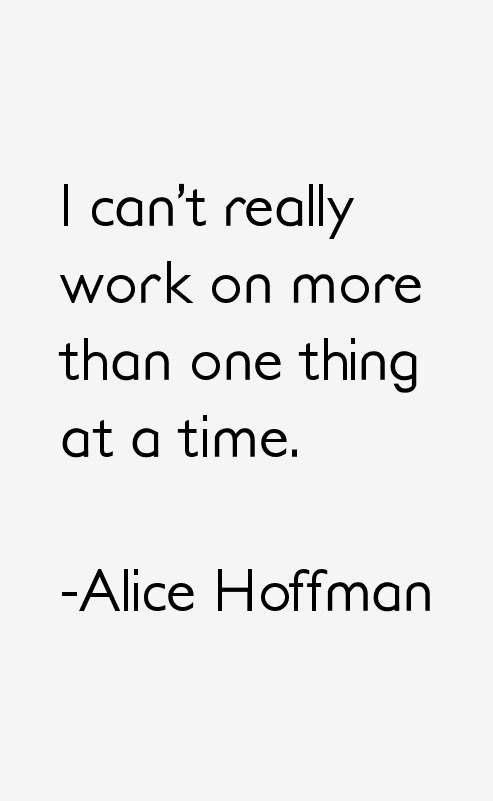 Alice Hoffman Quotes
