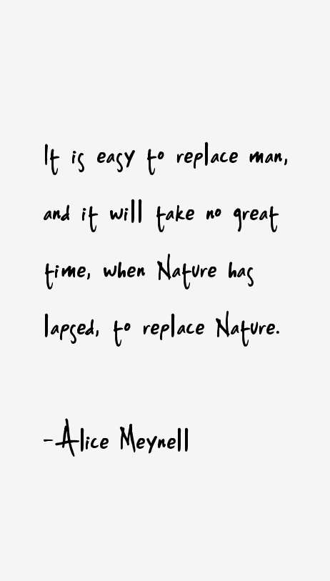 Alice Meynell Quotes