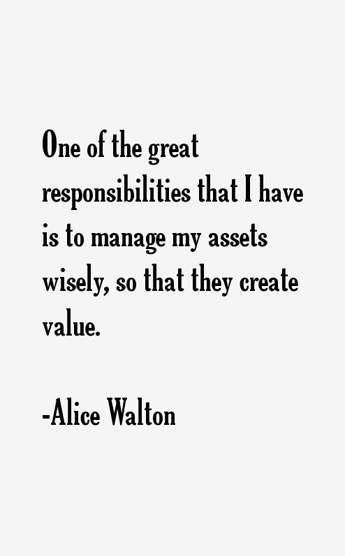 Alice Walton Quotes