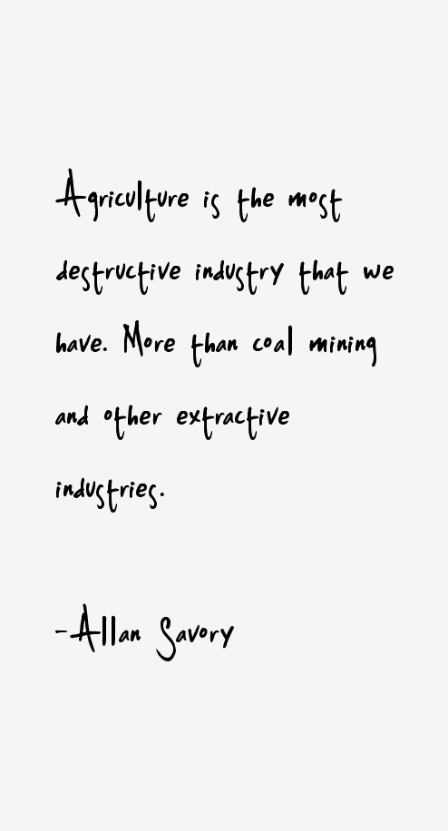 Allan Savory Quotes