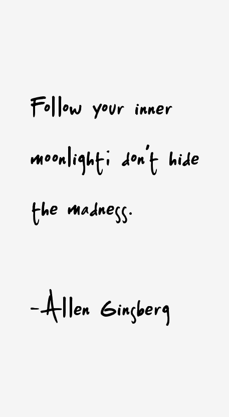 Allen Ginsberg Quotes