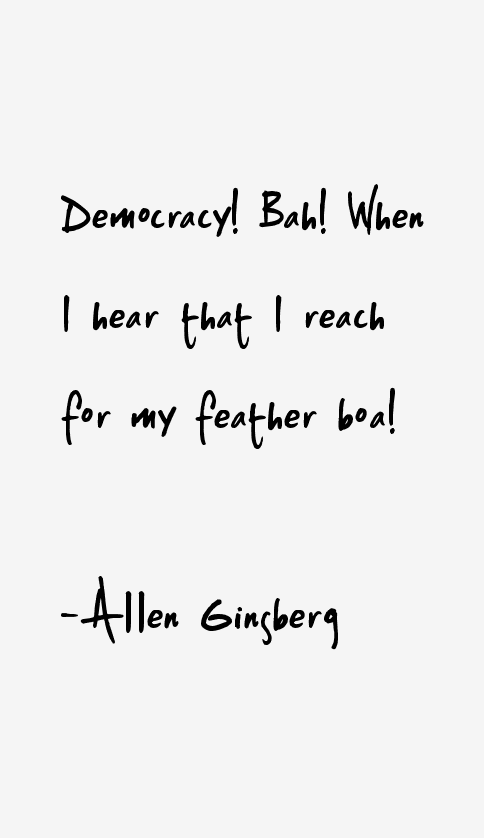 Allen Ginsberg Quotes