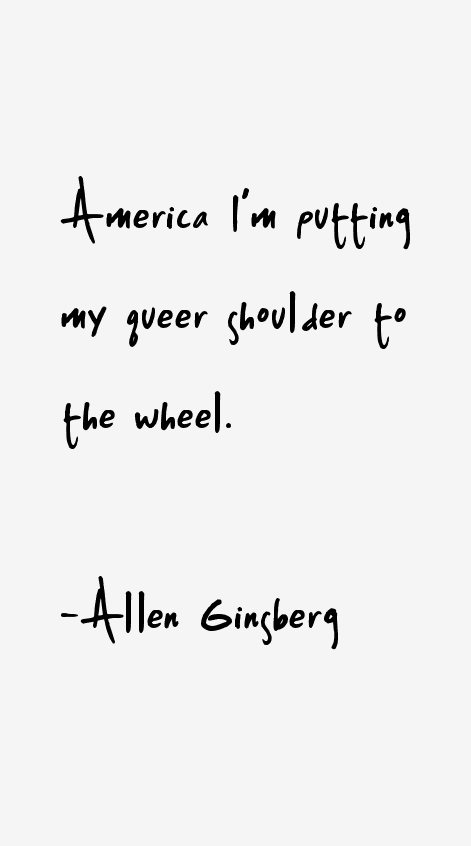 Allen Ginsberg Quotes