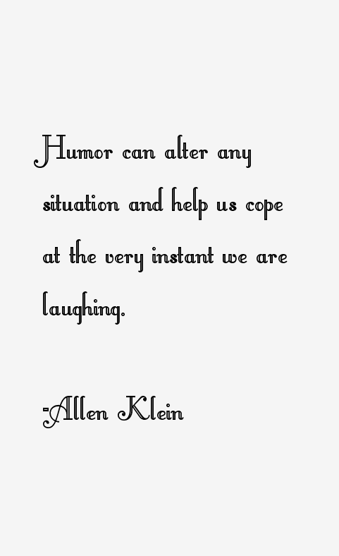 Allen Klein Quotes
