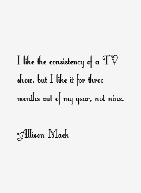 Allison Mack Quotes
