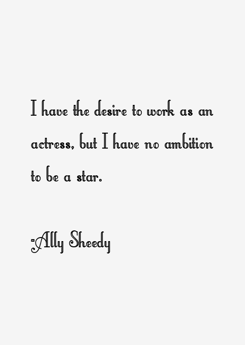 Ally Sheedy Quotes