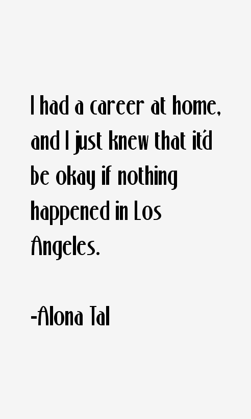 Alona Tal Quotes