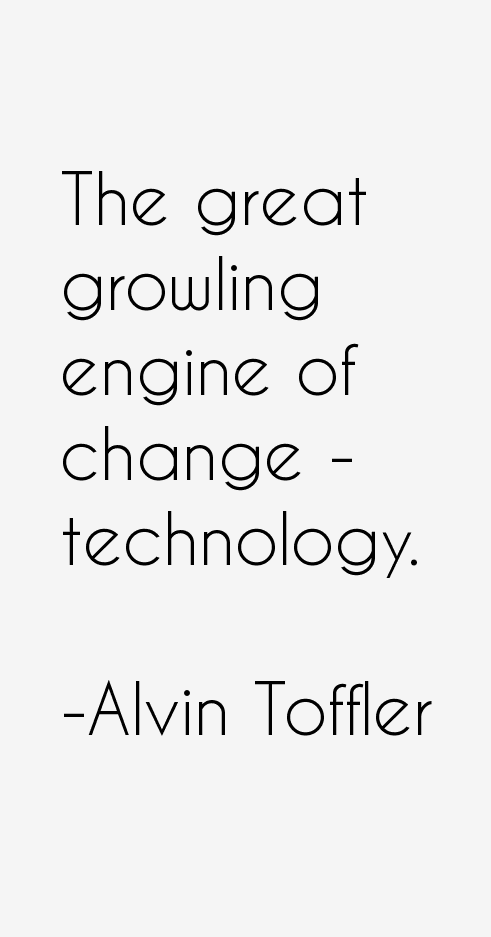 Alvin Toffler Quotes