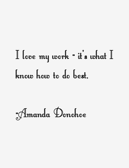 Amanda Donohoe Quotes