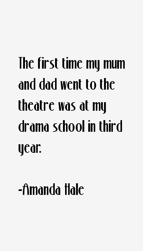 Amanda Hale Quotes
