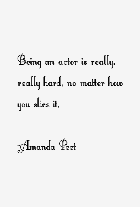 Amanda Peet Quotes