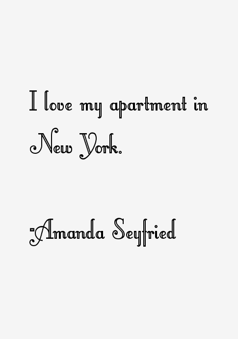 Amanda Seyfried Quotes
