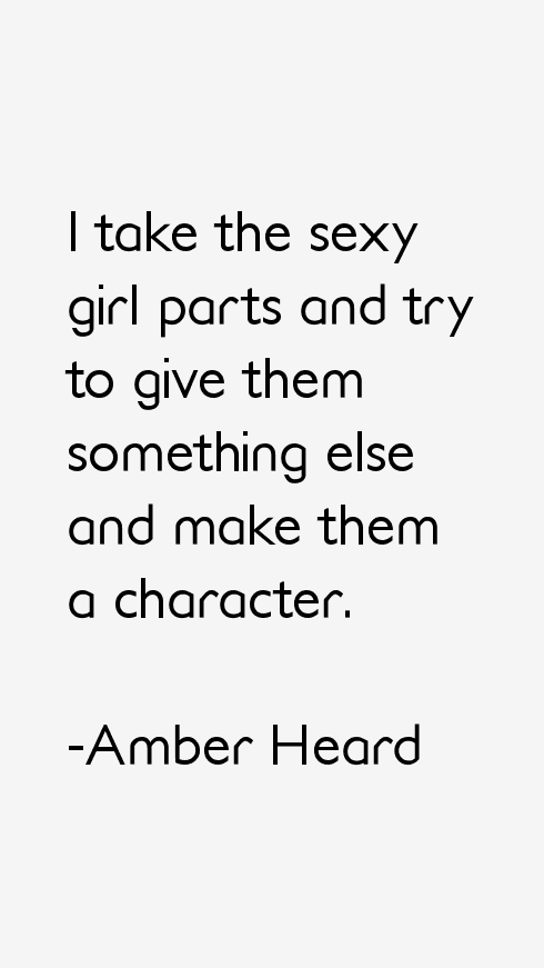 Amber Heard Quotes