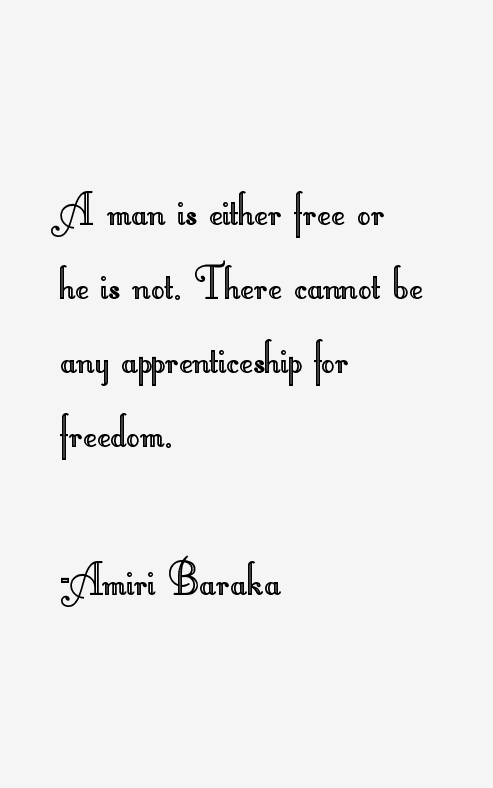 Amiri Baraka Quotes