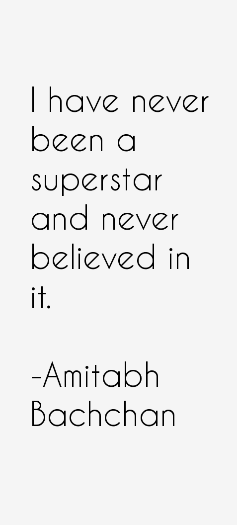 Amitabh Bachchan Quotes