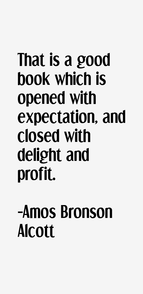 Amos Bronson Alcott Quotes