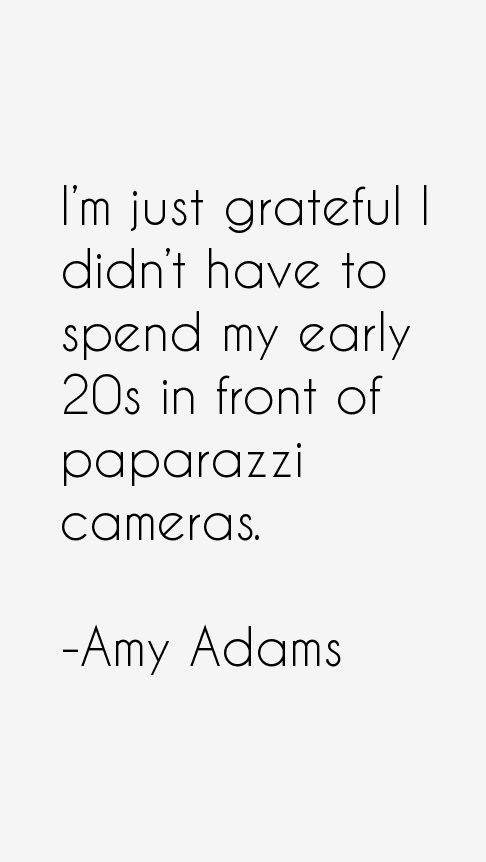 Amy Adams Quotes