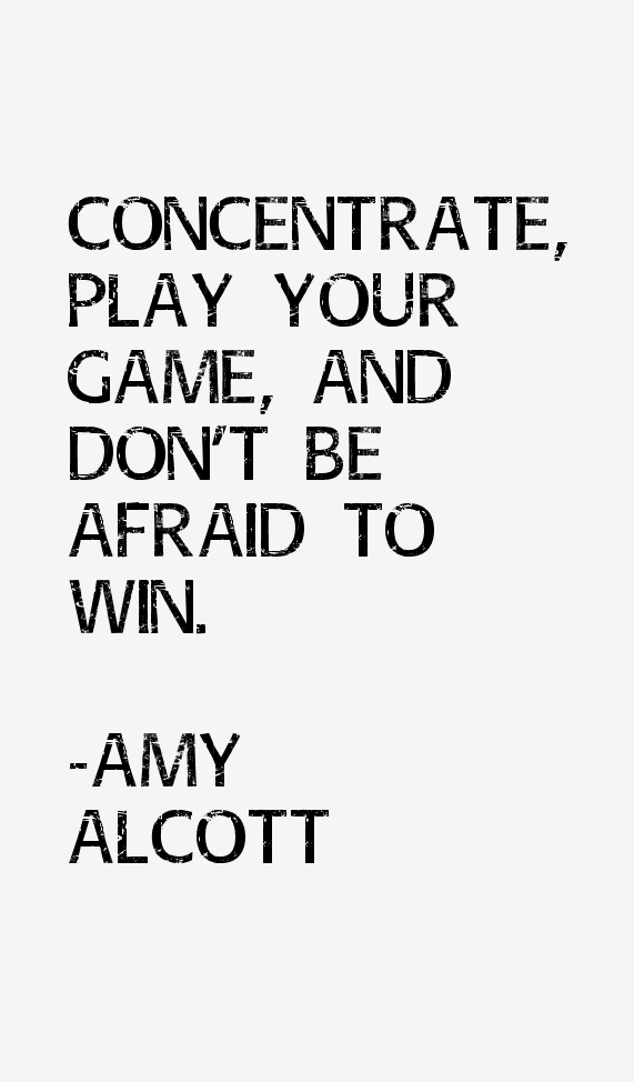 Amy Alcott Quotes