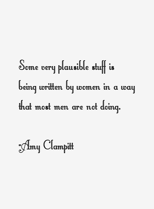 Amy Clampitt Quotes