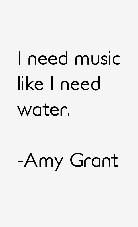 Amy Grant Quotes
