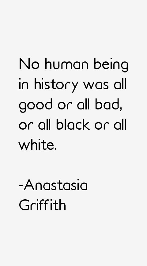 Anastasia Griffith Quotes