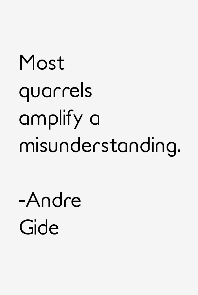 Andre Gide Quotes