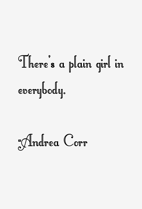 Andrea Corr Quotes