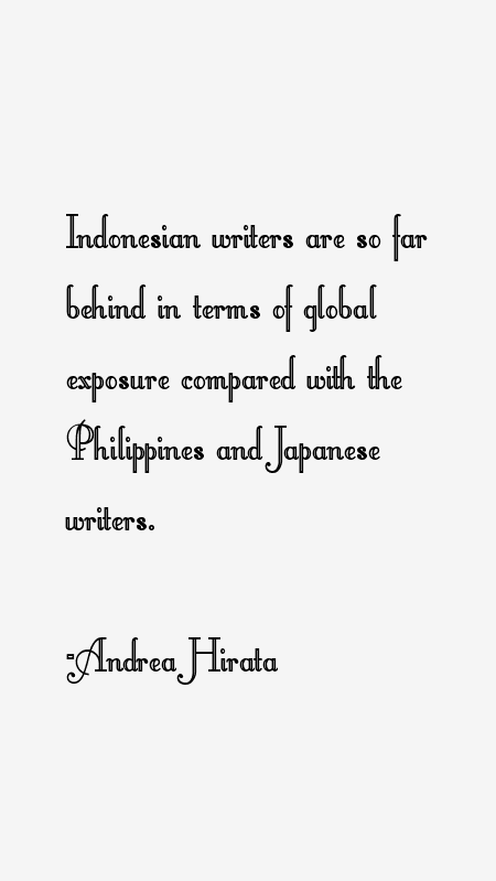 Andrea Hirata Quotes