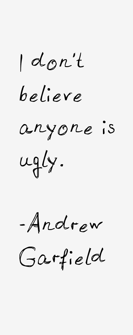 Andrew Garfield Quotes