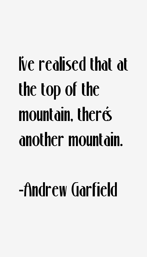 Andrew Garfield Quotes