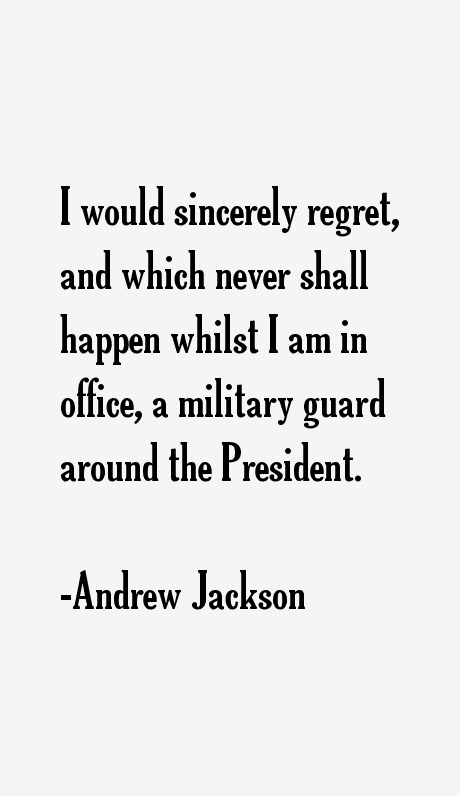 Andrew Jackson Quotes