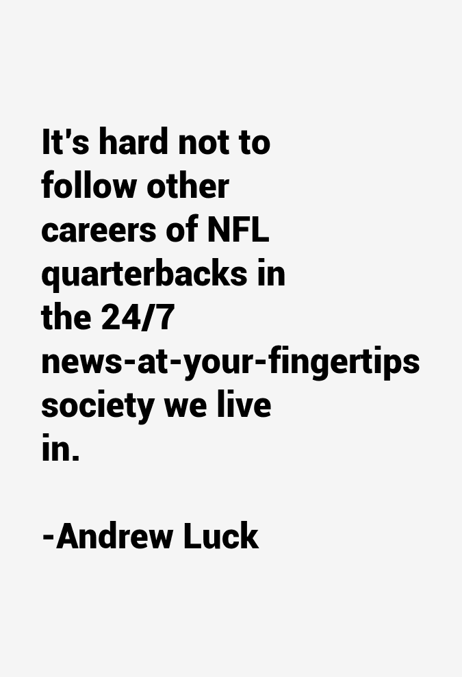 Andrew Luck Quotes
