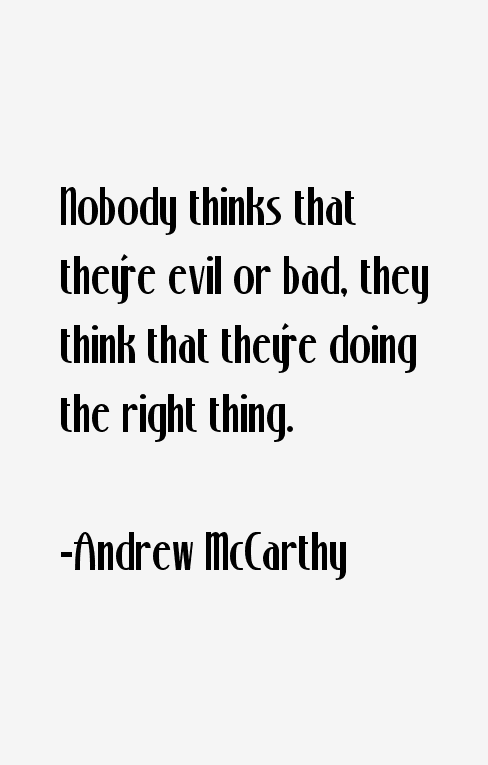 Andrew McCarthy Quotes