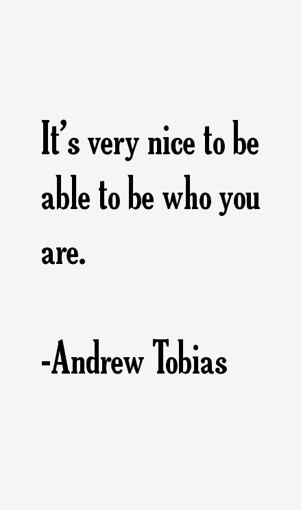 Andrew Tobias Quotes