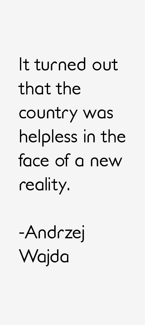 Andrzej Wajda Quotes