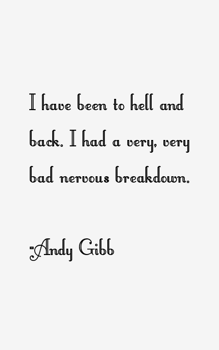 Andy Gibb Quotes