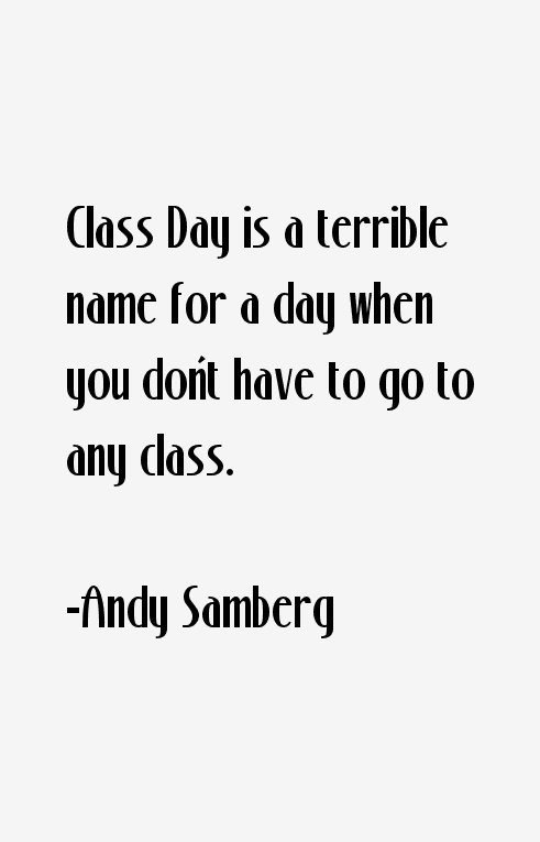Andy Samberg Quotes