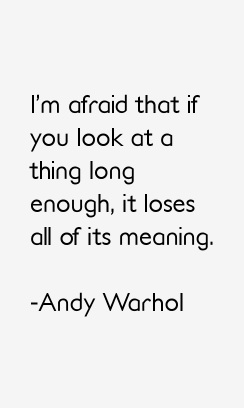 Andy Warhol Quotes