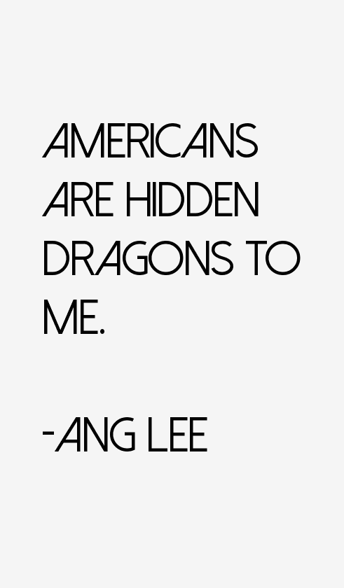 Ang Lee Quotes