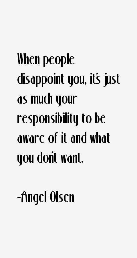 Angel Olsen Quotes