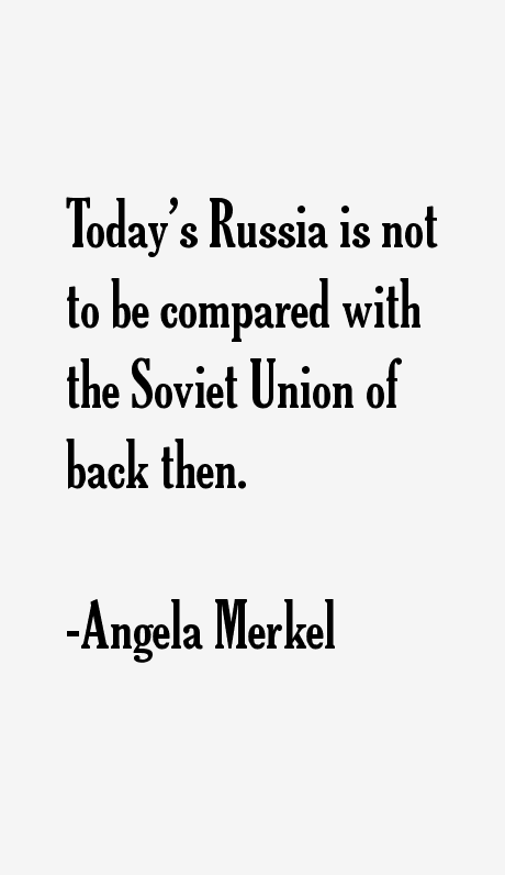 Angela Merkel Quotes