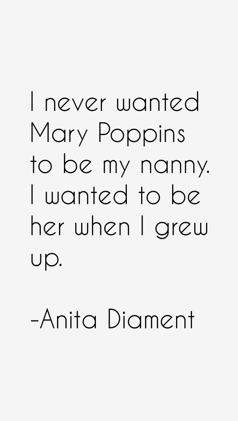 Anita Diament Quotes