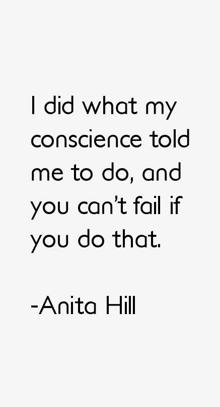 Anita Hill Quotes