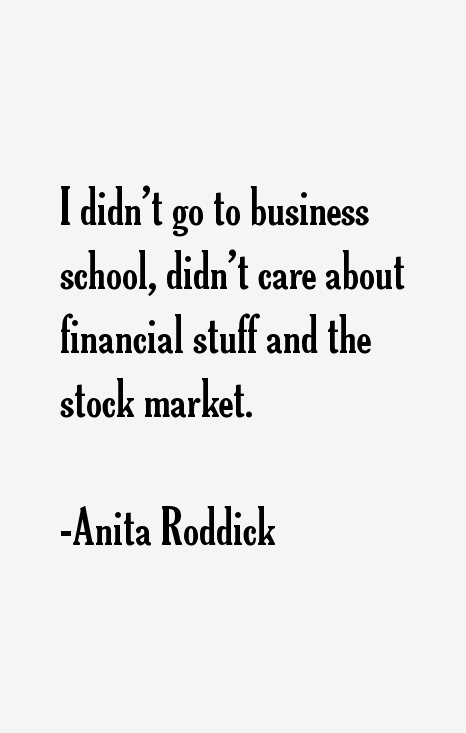 Anita Roddick Quotes