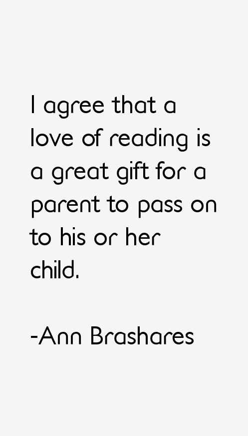 Ann Brashares Quotes