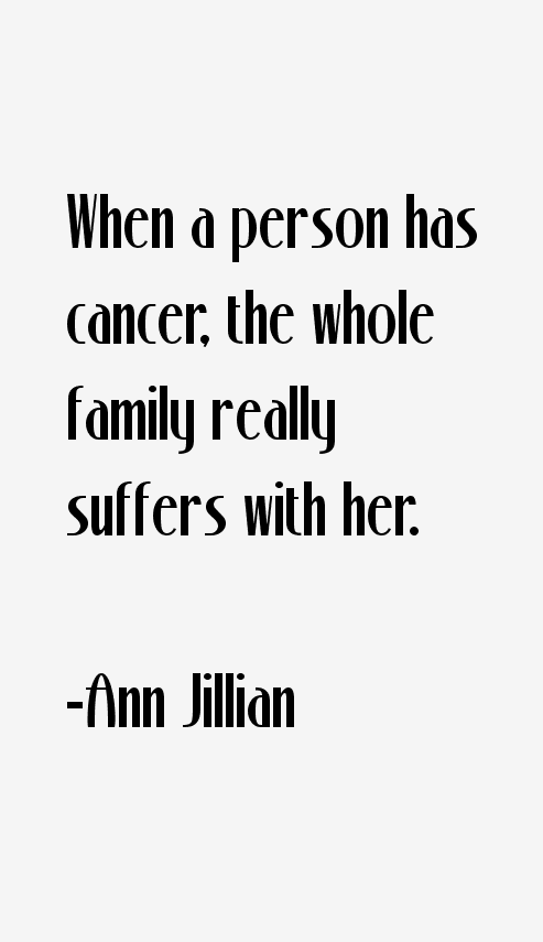 Ann Jillian Quotes